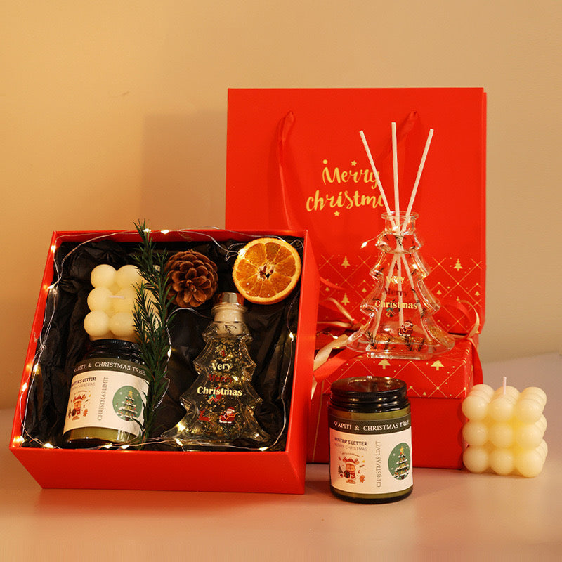 Aromatherapy candle gift box