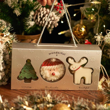 Christmas souvenir scented candle gift box